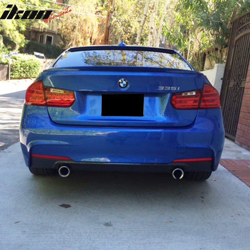 2012-2018 BMW 3-Series F30 Sedan Performance Style ABS Rear Trunk Spoiler Wing