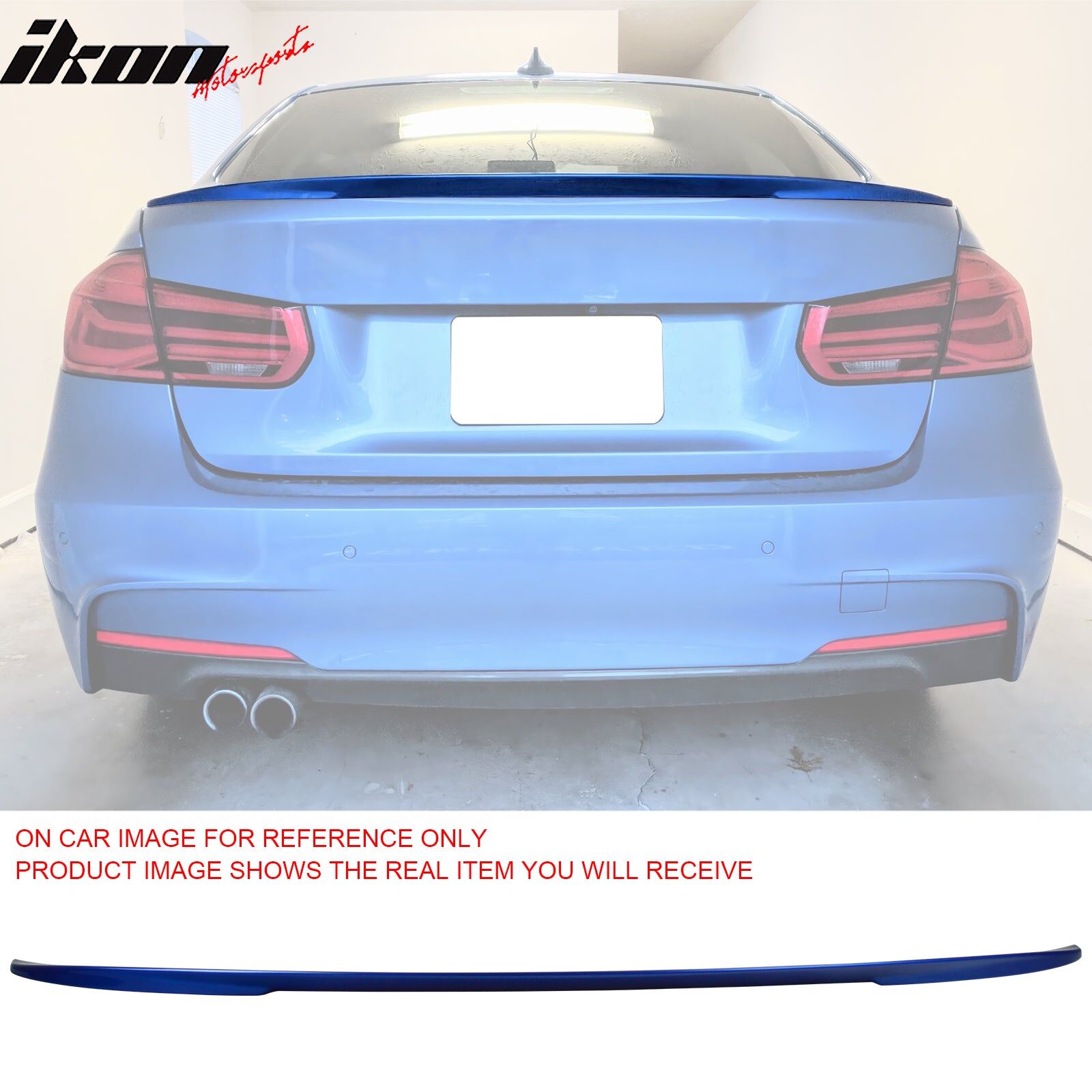 2012-2018 BMW 3-Series F30 Sedan Performance Style ABS Rear Trunk Spoiler Wing