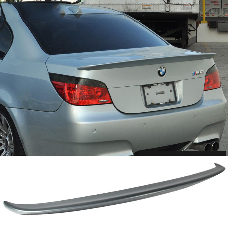 2004-2010 BMW 5-Series E60 AC Style Trunk Spoiler Painted #A08 Sterling Silver Metallic - 9-T-0265