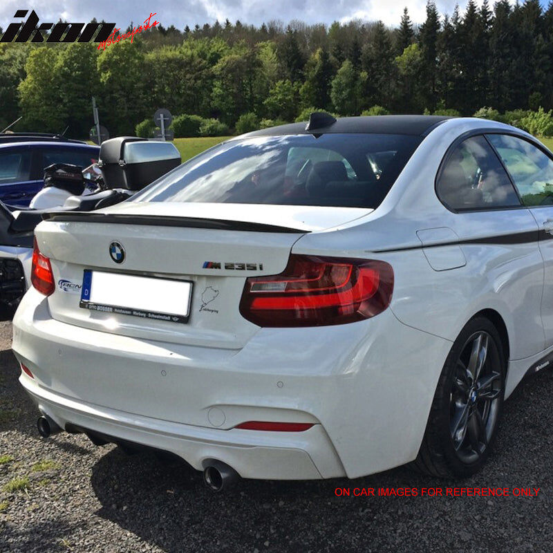 2014-2021 BMW 2-Series F22 Coupe Performance Style ABS Rear Trunk Spoiler Wing
