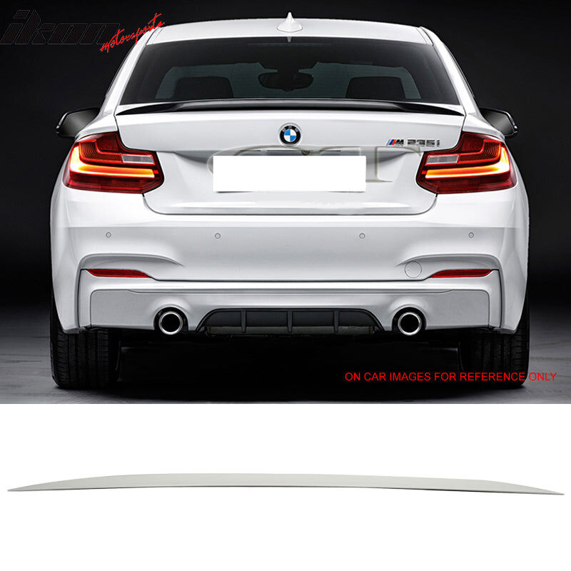 2014-2021 BMW 2-Series F22 Coupe Performance Style ABS Rear Trunk Spoiler Wing
