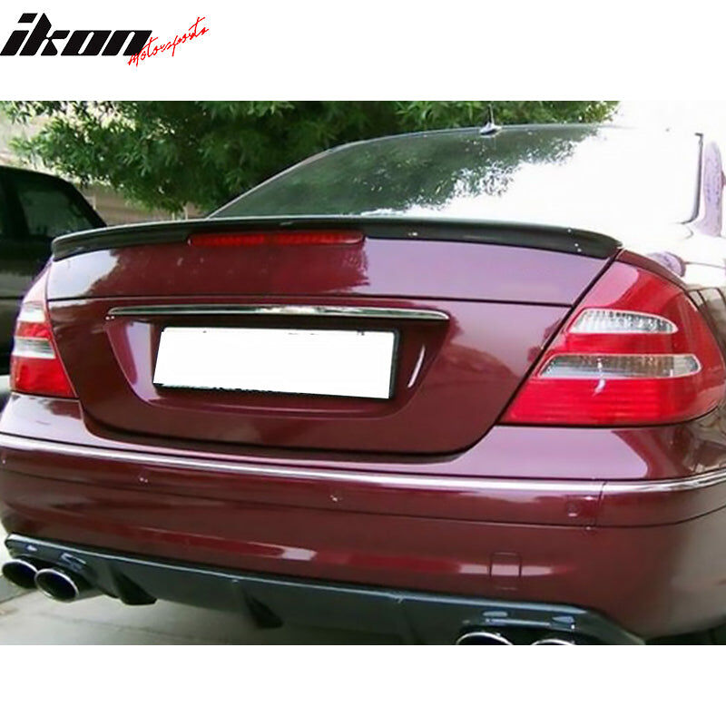 2003-2009 Mercedes Benz E-Class W211 #744 Brilliant Silver Metallic Rear Trunk Spoiler Wing