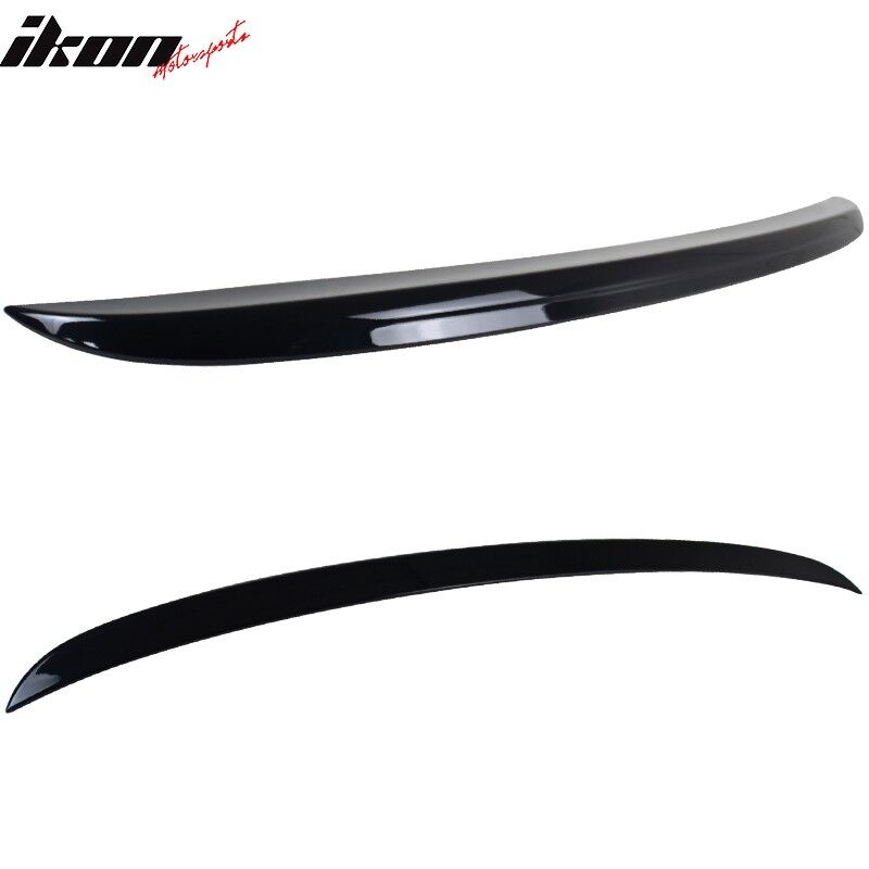2004-2010 BMW 5-Series E60 M5 Style Trunk Spoiler Painted #416 Carbon Black Metallic