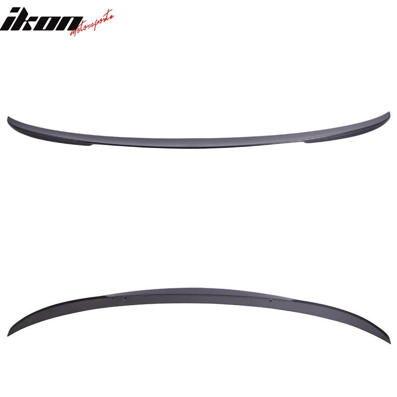 2012-2018 BMW 3-Series F30 Trunk Spoiler/Wing Matte Dark Graphite Metallic #A90