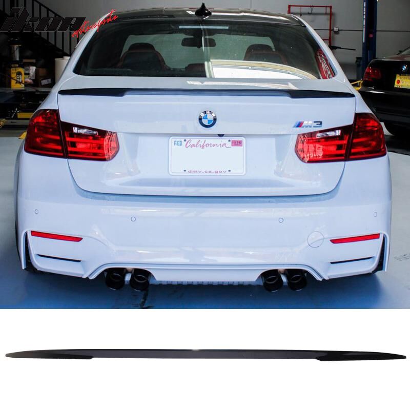 2015-2020 BMW 3-Series 4DR Sedan Trunk Spoiler/Wing Blue Metallic #A89