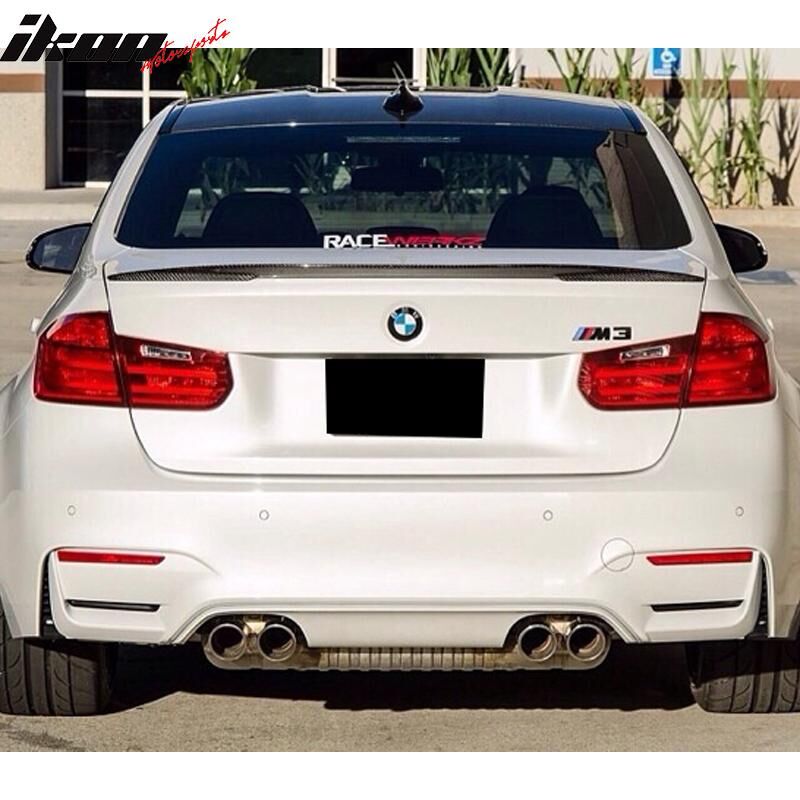 2015-2020 BMW 3-Series 4DR Sedan Trunk Spoiler/Wing Blue Metallic #A89