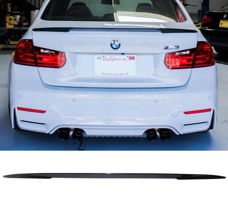 2015-2020 BMW 3-Series 4DR Sedan Trunk Spoiler/Wing Blue Metallic #A89 - 9-T-0707_F80