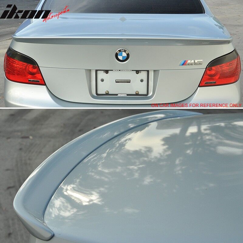 2004-2010 BMW 5-Series M5 E60 AC Trunk Spoiler Painted #317 Orient Blue Metallic