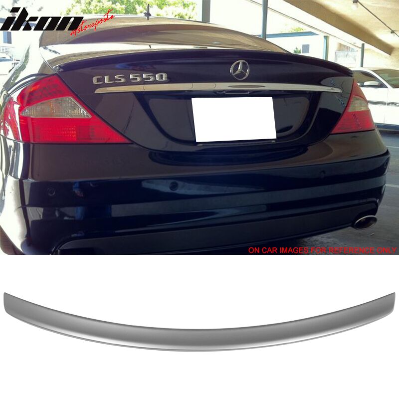 2005-2010 Mercedes CLS W219 Sedan AMG Trunk Spoiler Painted #723 Pewter Metallic