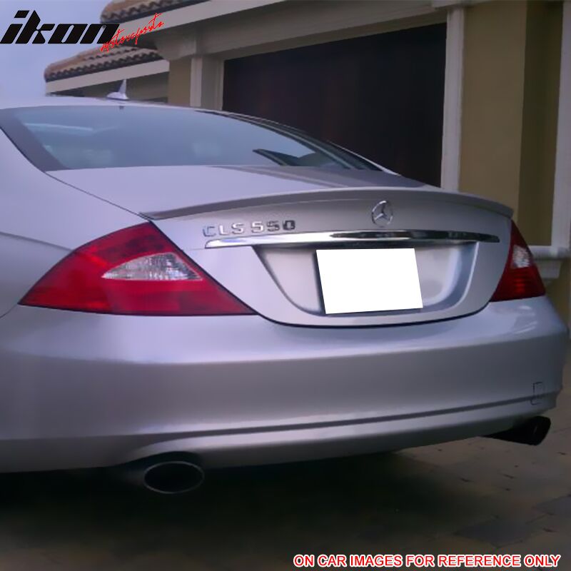 2005-2010 Mercedes CLS W219 Sedan AMG Trunk Spoiler Painted #723 Pewter Metallic