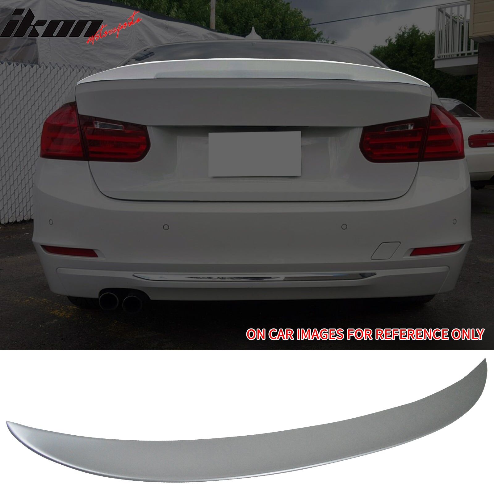2012-2018 BMW 3-Series F30 Sedan Performance Style ABS Rear Trunk Spoiler Wing