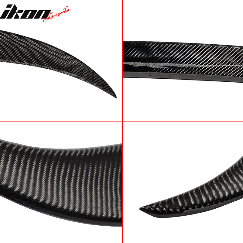 2006-2011 BMW 3-Series E90 Performance Style Carbon Fiber Rear Trunk Spoiler Wing