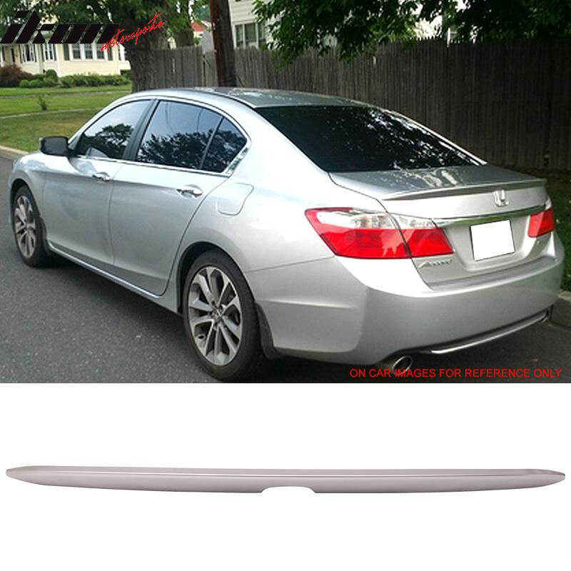 2013-2017 Honda Accord 4DR Sedan OE Style Trunk Spoiler/Wing Alabaster Silver Metallic #NH700M