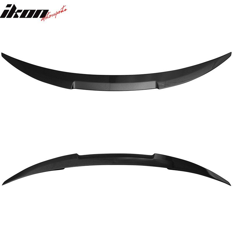 2007-2013 BMW 1-Series E82 M4 Trunk Spoiler Painted #475 Black Sapphire Metallic