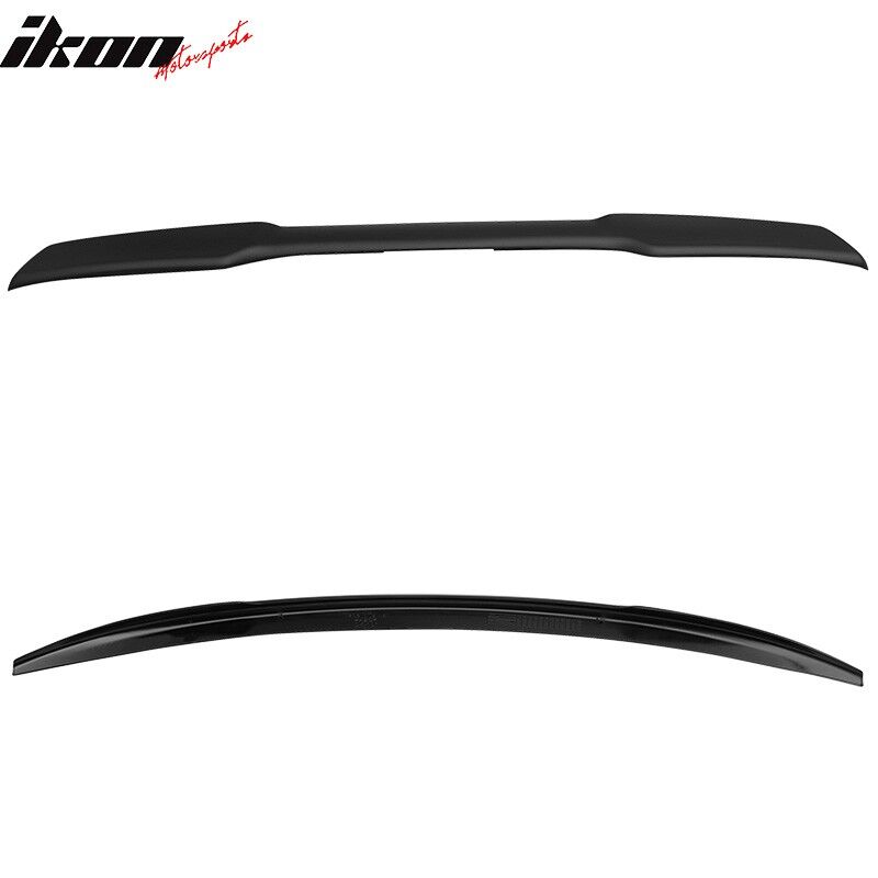 2007-2013 BMW 1-Series E82 M4 Trunk Spoiler Painted #475 Black Sapphire Metallic