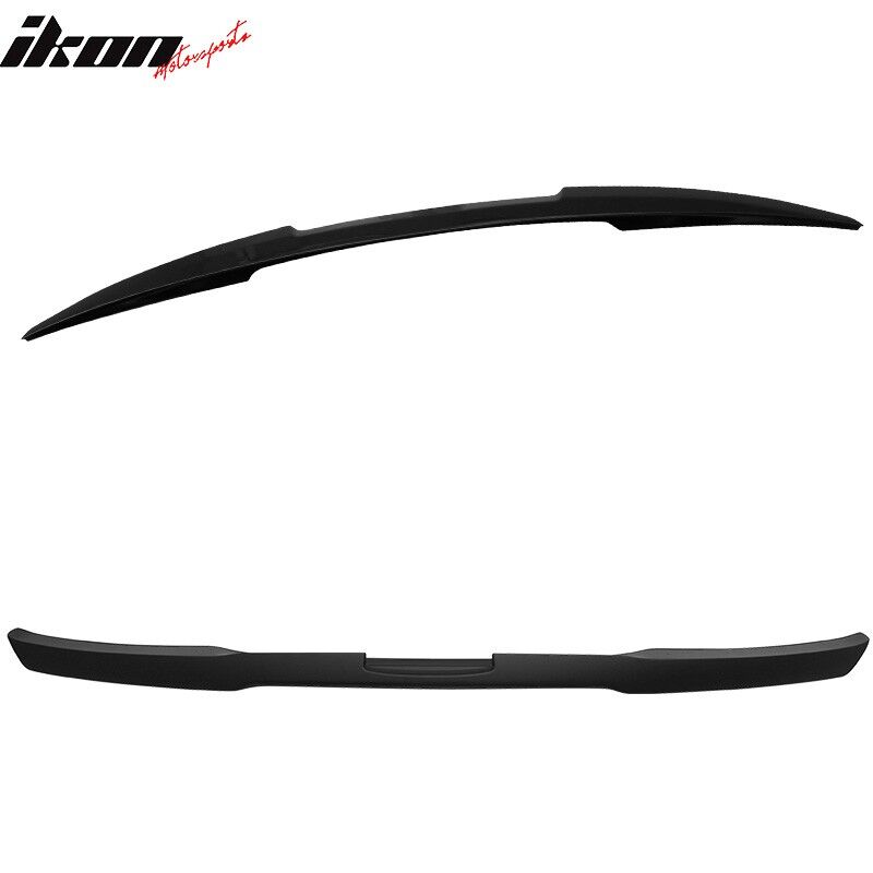 2007-2013 BMW 1-Series E82 M4 Trunk Spoiler Painted #475 Black Sapphire Metallic