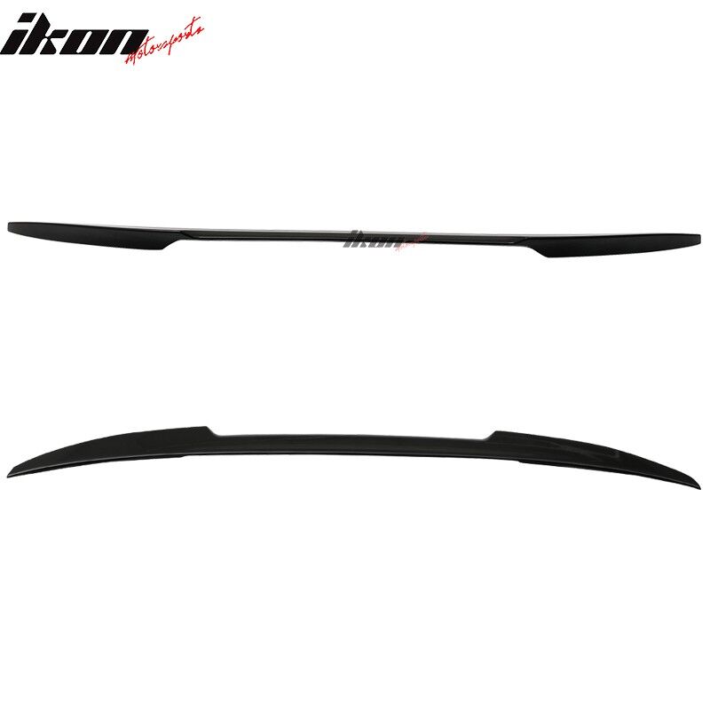 2017-2018 BMW 5-Series G30 Sedan M4 V Style Trunk Spoiler #475 Black Sapphire Metallic