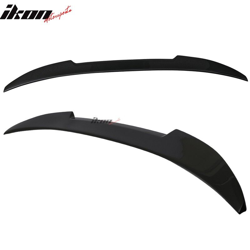 2017-2018 BMW 5-Series G30 Sedan M4 V Style Trunk Spoiler #475 Black Sapphire Metallic