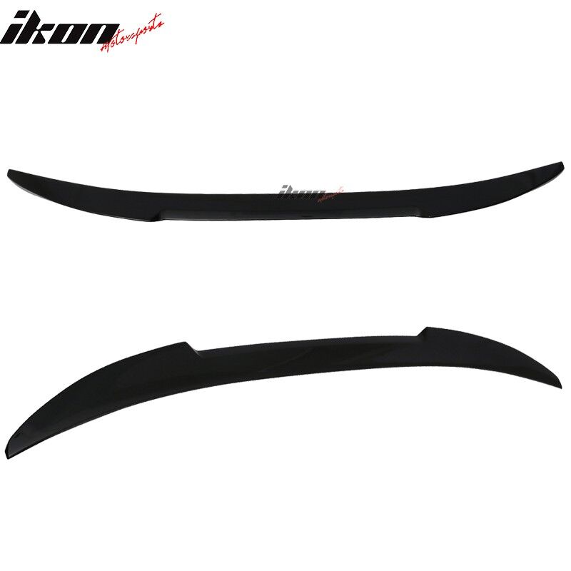 2017-2018 BMW 5-Series G30 Sedan M4 V Style Trunk Spoiler #475 Black Sapphire Metallic