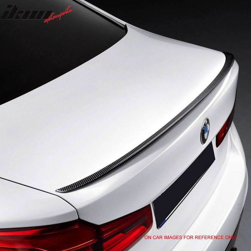 2017-2018 BMW 5-Series G30 Sedan M5 Performance Trunk Spoiler Painted #668 Jet Black
