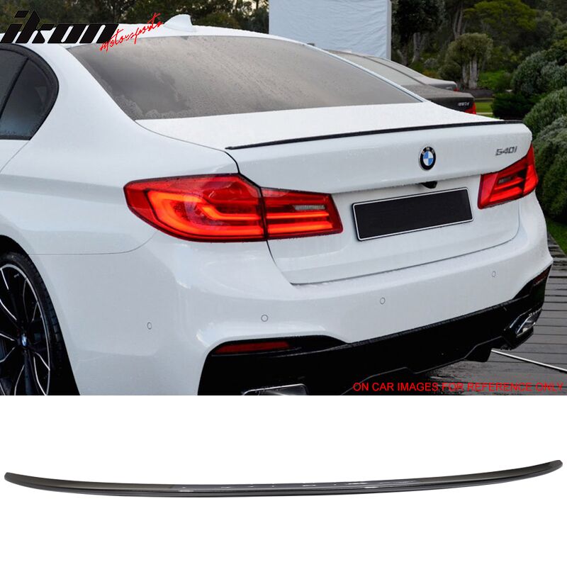 2017-2018 BMW 5-Series G30 Sedan M5 Performance Trunk Spoiler Painted #A90 Sophisto Gray Pearl