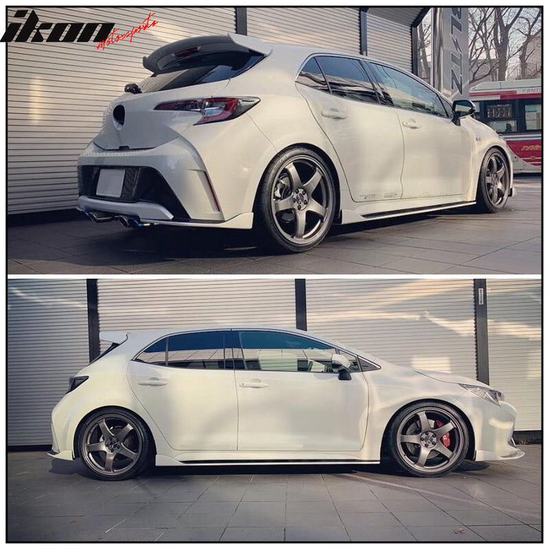 2019-2024 Toyota Corolla Hatchback #218 Attitude Black Metallic Rear Roof Spoiler Wing
