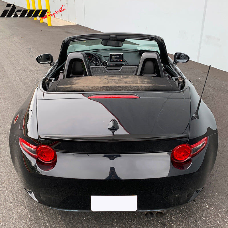 2016-2025 Mazda MX-5 Miata Performance Style #A3F Black Rear Trunk Spoiler Wing