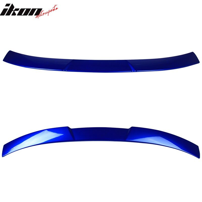 2016-2021 Honda Civic Sedan Ikon Roof Spoiler Painted B593M New Sporty Blue Metallic