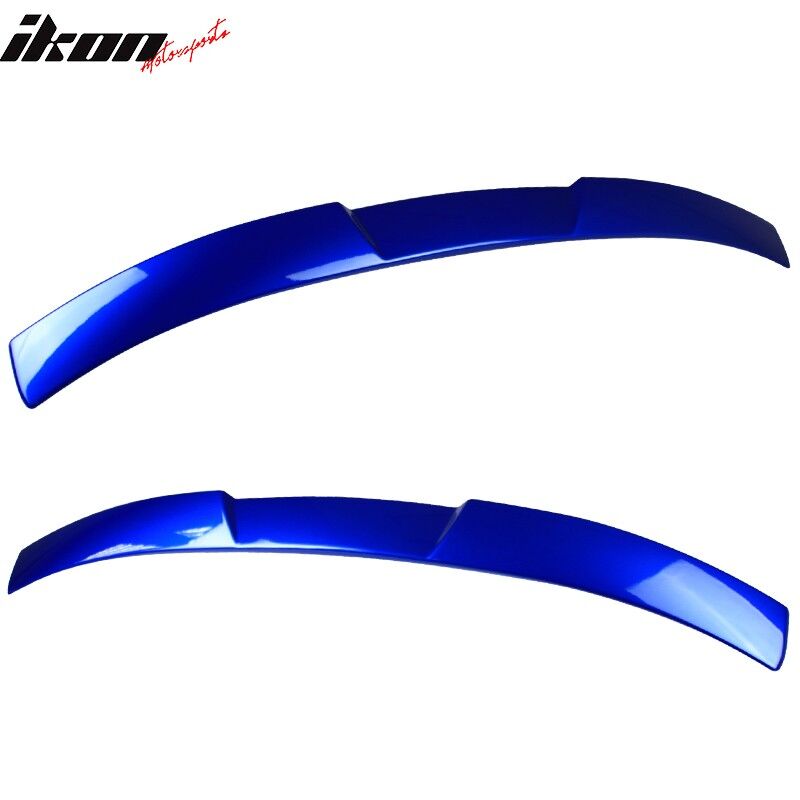 2016-2021 Honda Civic Sedan Ikon Roof Spoiler Painted B593M New Sporty Blue Metallic