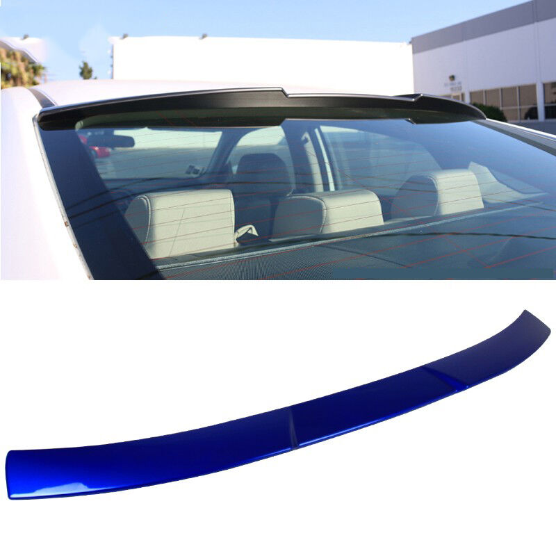 2016-2021 Honda Civic Sedan Ikon Roof Spoiler Painted B593M New Sporty Blue Metallic - ASR-HC164IK-B593M