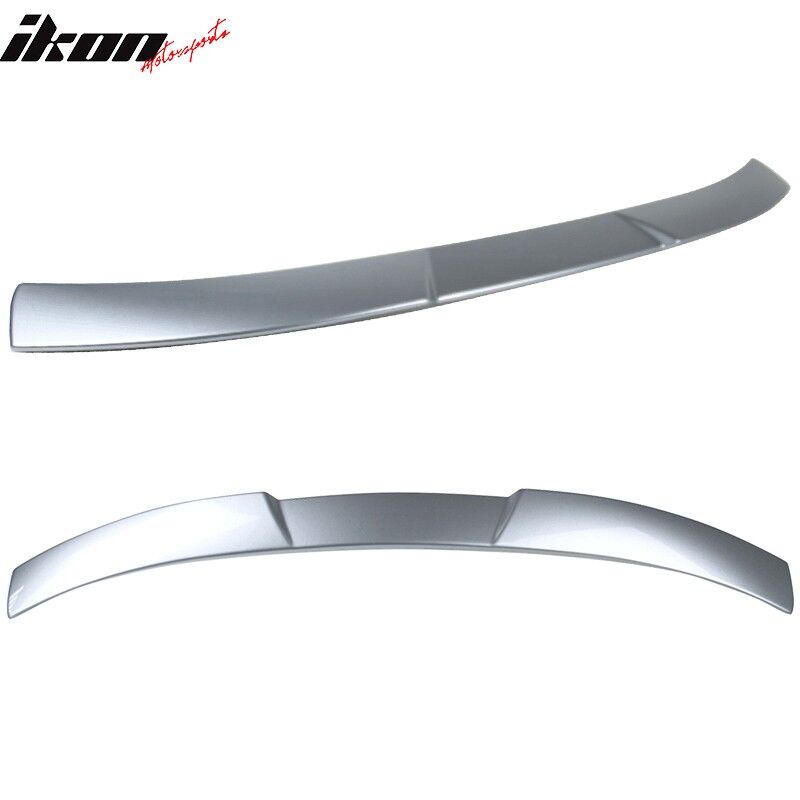 2016-2021 Honda Civic Sedan Ikon Roof Spoiler Painted #NH830M Lunar Silver Metallic