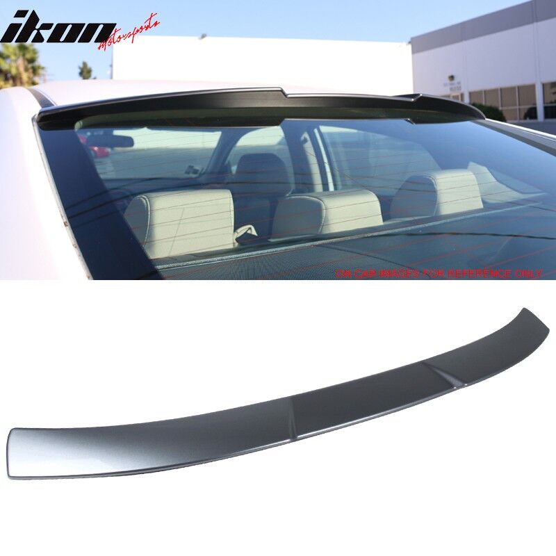 2016-2021 Honda Civic Sedan Ikon Roof Spoiler Painted #NH830M Lunar Silver Metallic