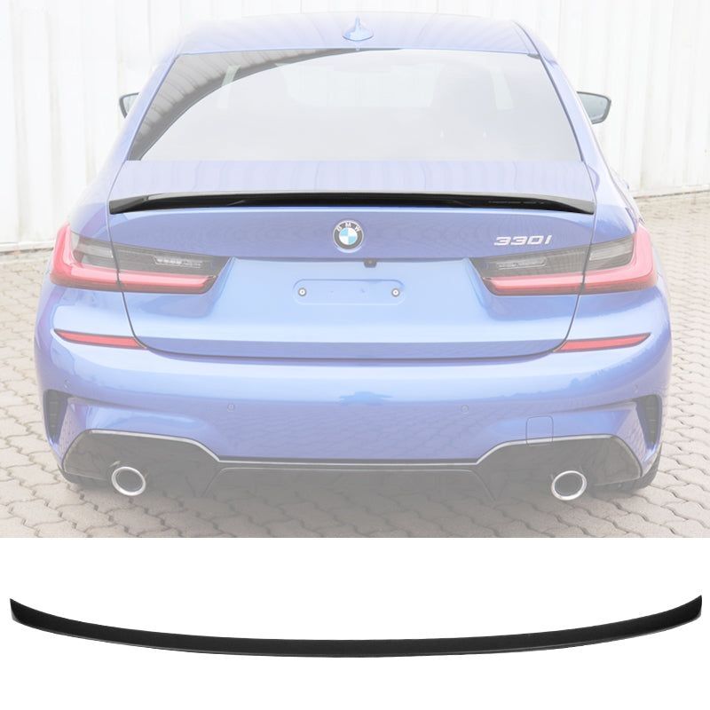 2019-2025 BMW 3-Series G20 M Performance Lip Style ABS Rear Spoiler Wing - AST-BG20MP-A
