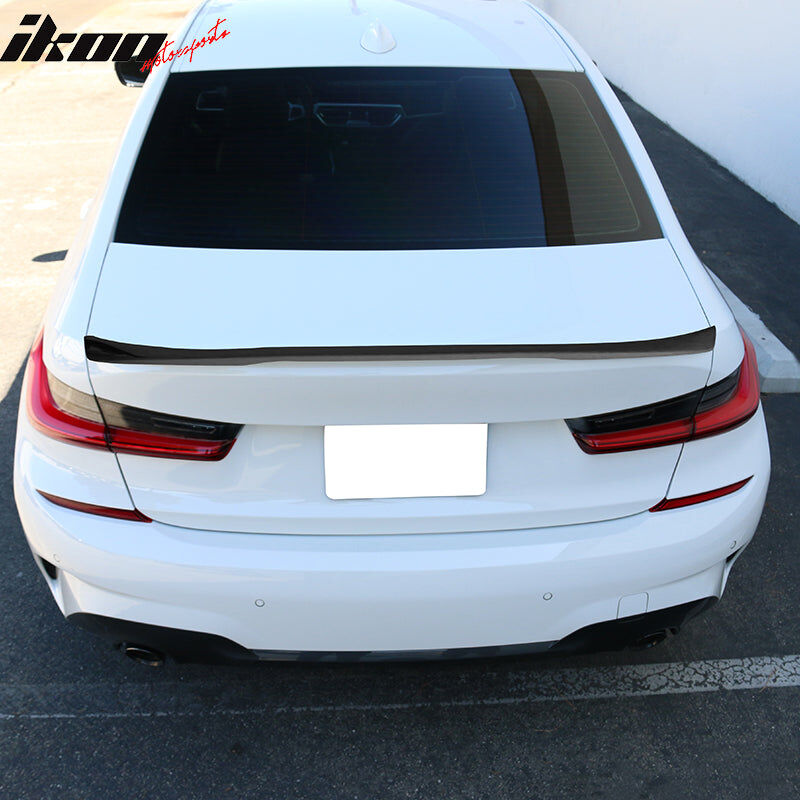 2019-2025 BMW 3-Series G20 M-Performance Style #475 Black Rear Spoiler Wing