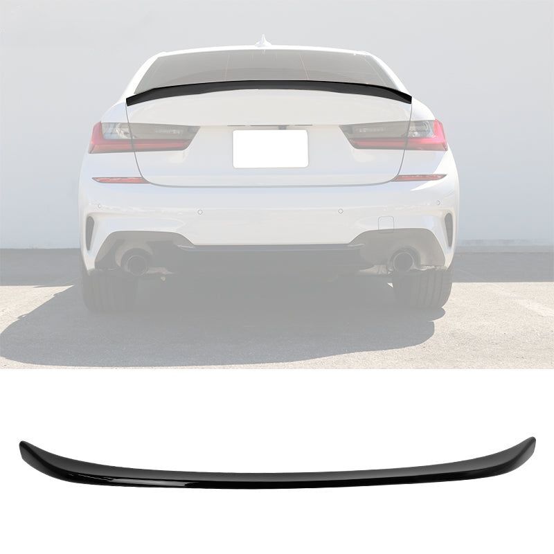 2019-2025 BMW 3-Series G20 M-Performance Style #475 Black Rear Spoiler Wing - AST-BG20MP2-475