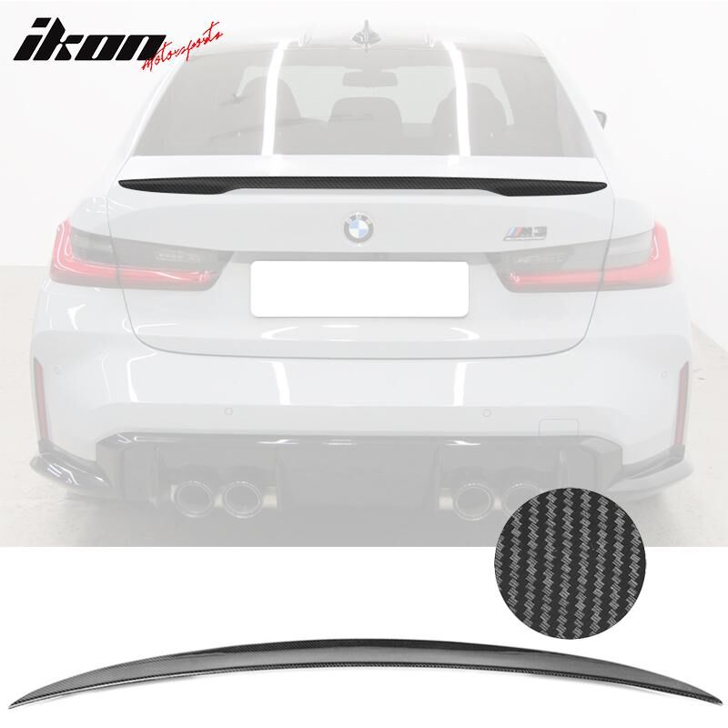 2021 BMW M3 G80 Carbon Fiber Performance Style Trunk Spoiler/Wing
