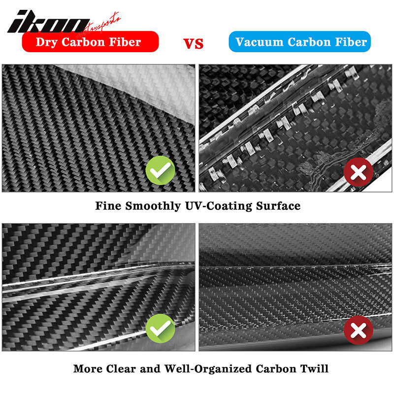 2022-2025 BMW 2-Series G42/G87 2DR M-Performance Style Dry Carbon Fiber Rear Spoiler Wing
