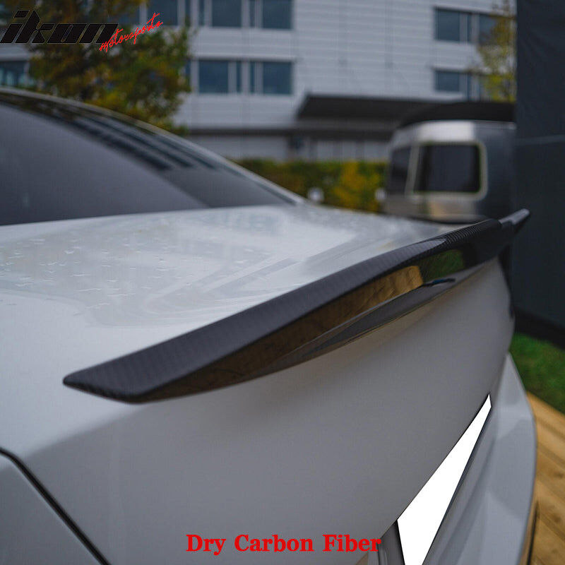 2022-2025 BMW 2-Series G42/G87 2DR M-Performance Style Dry Carbon Fiber Rear Spoiler Wing