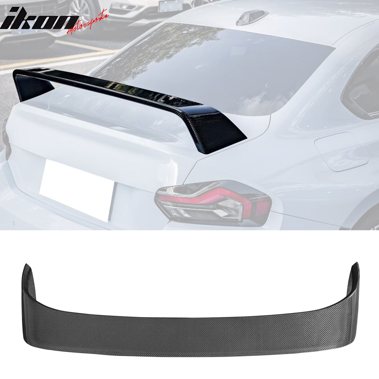 2022-2024 BMW 2-Series M2 G87/G42 M-Performance Style Rear Trunk Spoiler Wing