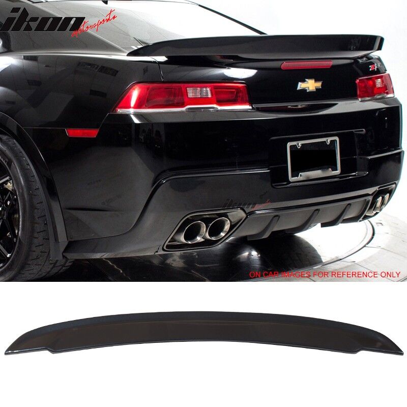 2014-2015 Chevrolet Camaro Flush Mount Z28 Painted #WA122V Berlin Blue Metallic Trunk Spoiler