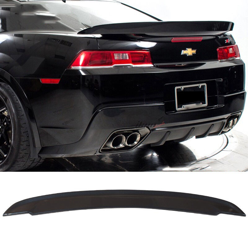2014-2015 Chevrolet Camaro Flush Mount Z28 Painted #WA122V Berlin Blue Metallic Trunk Spoiler - AST-CC14B-WA122V