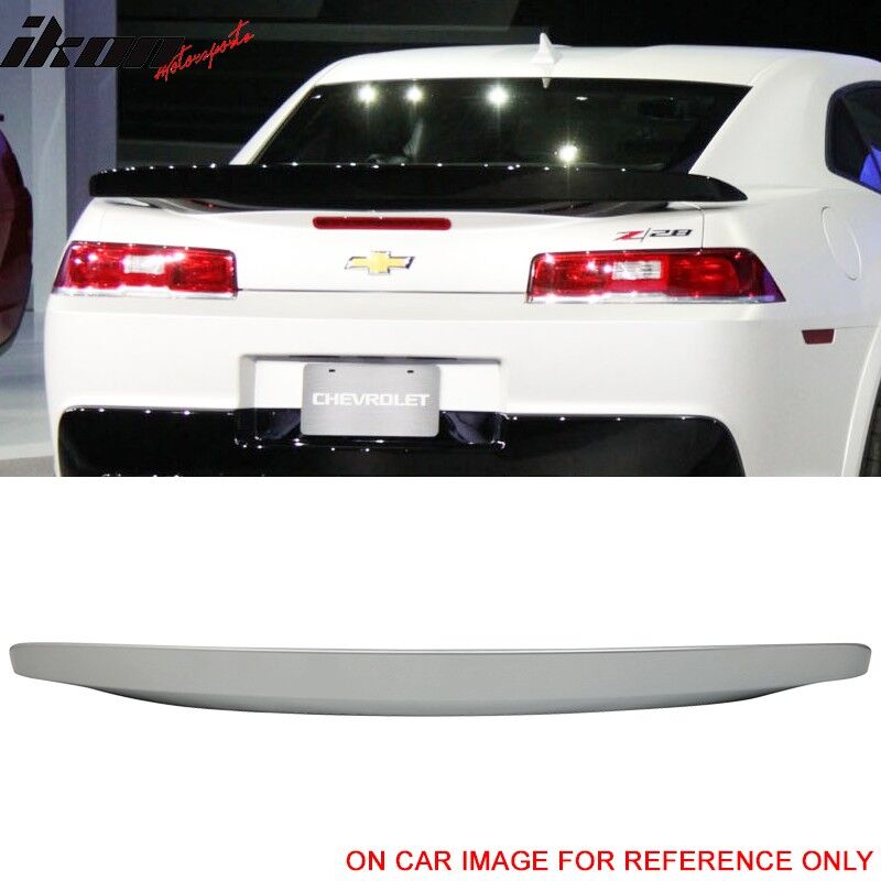 2014-2015 Chevrolet Camaro OE Trunk Spoiler Painted #WA636R Switchblade Silver Metallic