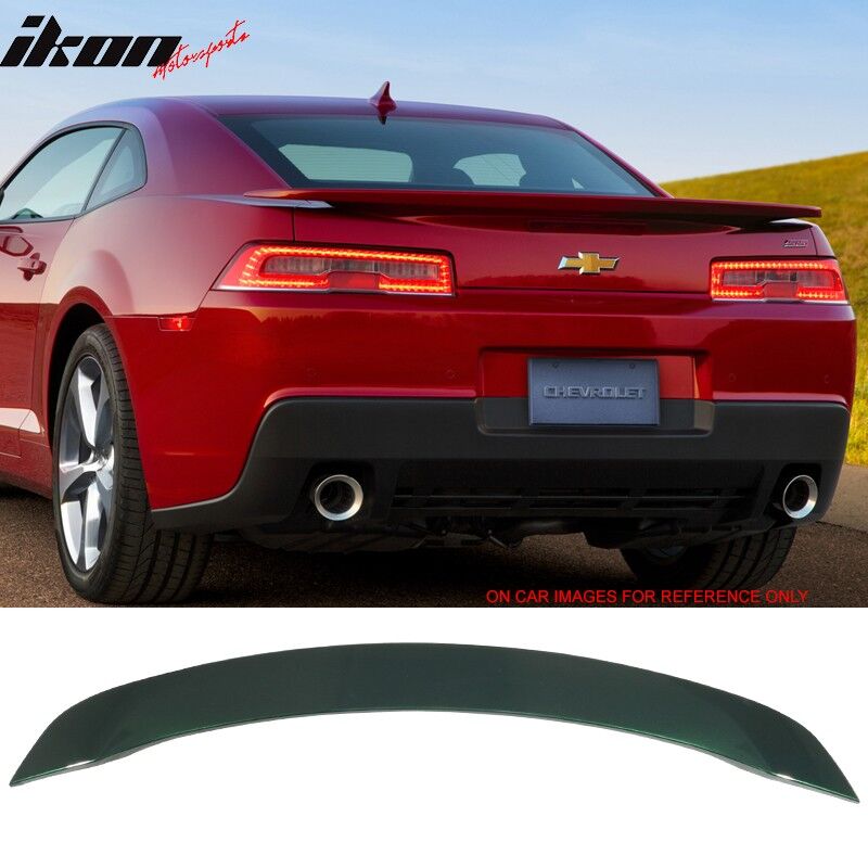 2014-2015 Chevrolet Camaro OE Trunk Spoiler Painted WA136X Unripened Green Metallic