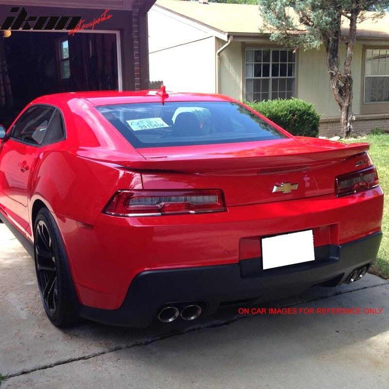 2014-2015 Chevrolet Camaro OE Style Trunk Spoiler Painted Tin Roof Rusted Metallic