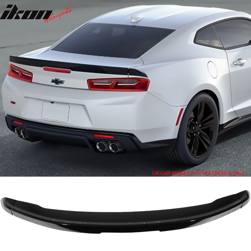 2016-2024 Chevrolet Camaro 3-Piece Blade Painted Black Meet Kettle Metallic Trunk Spoiler