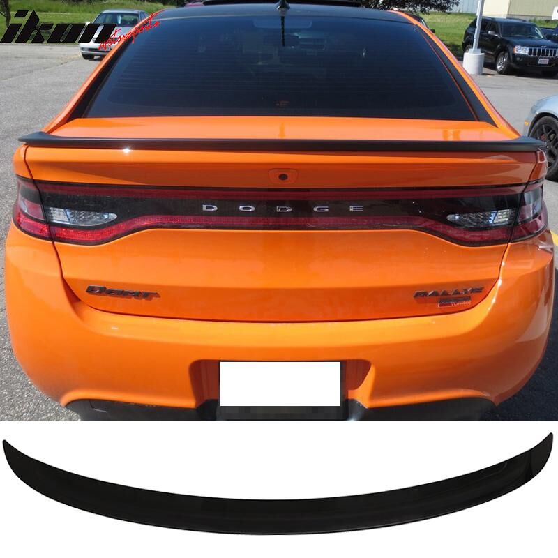 2013-2016 Dodge Dart Trunk Spoiler/Wing Maximum Steel Metallic #KAR