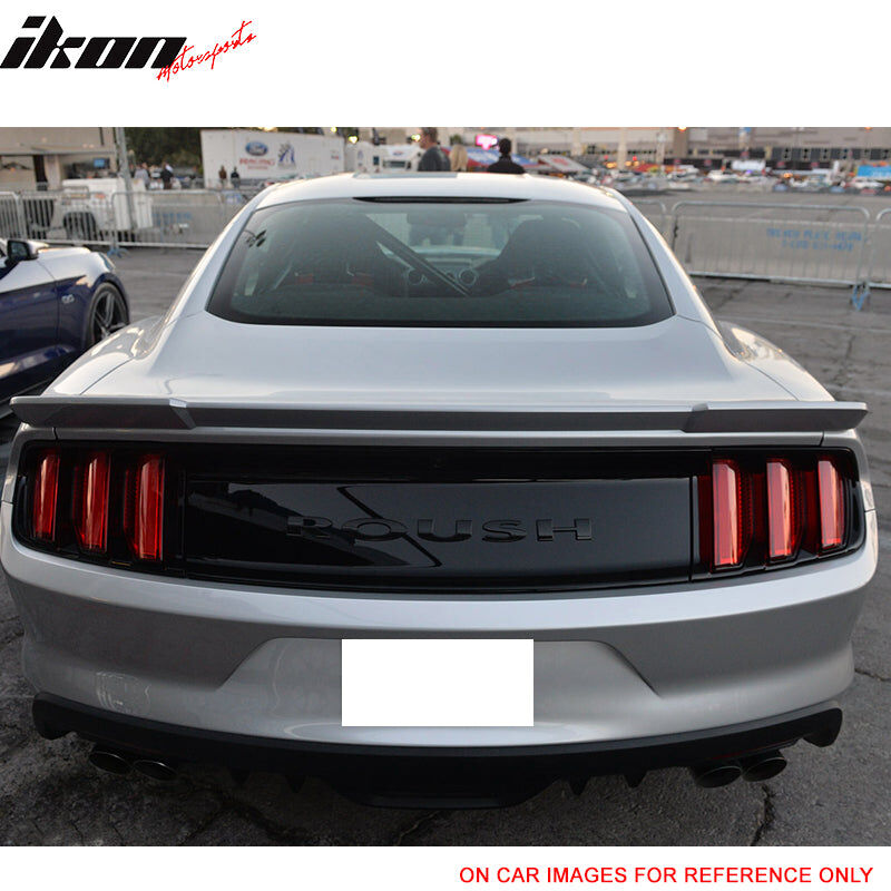 2015-2023 Ford Mustang Coupe #J7-Magnetic Metallic Rear Spoiler Wing