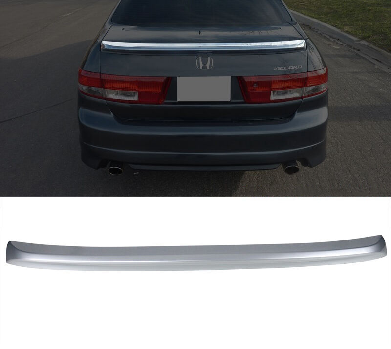 2003-2005 Honda Accord Sedan OE Trunk Spoiler Painted #NH623M Satin Silver Metallic - AST-HA034OE-NH623M