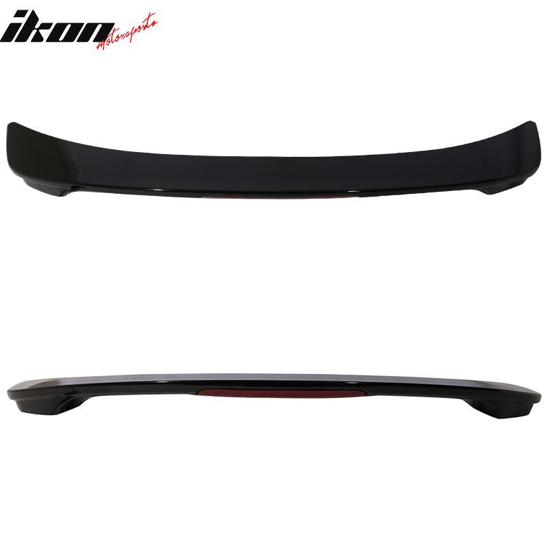 2008-2012 Honda Accord 4DR Sedan OE Style Trunk Spoiler w/3rd Brake Black #NH731P