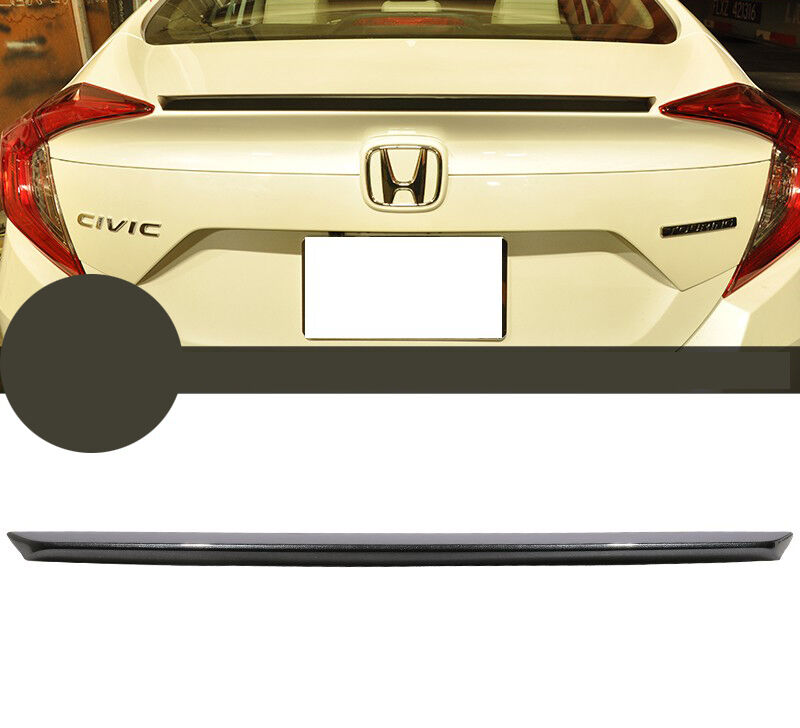 2016-2021 Honda Civic Sedan OE Painted Trunk Spoiler #B607M Cosmic Blue Metallic - AST-HC164OE-B607M